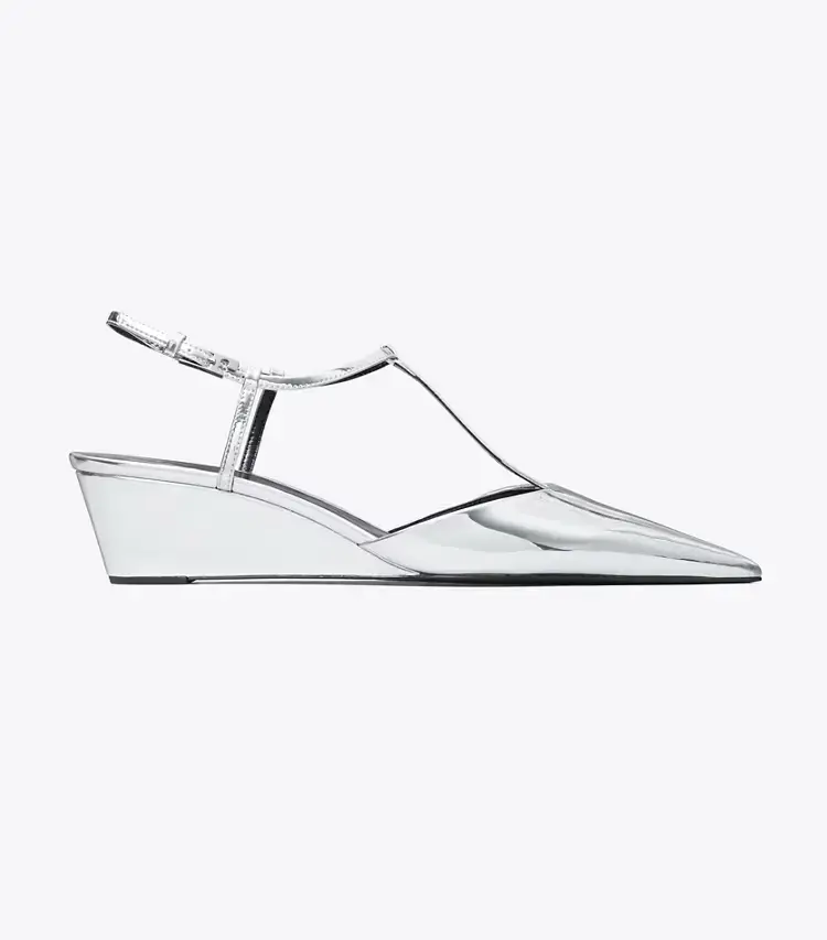 Gigi T-Strap Wedge - Image 3