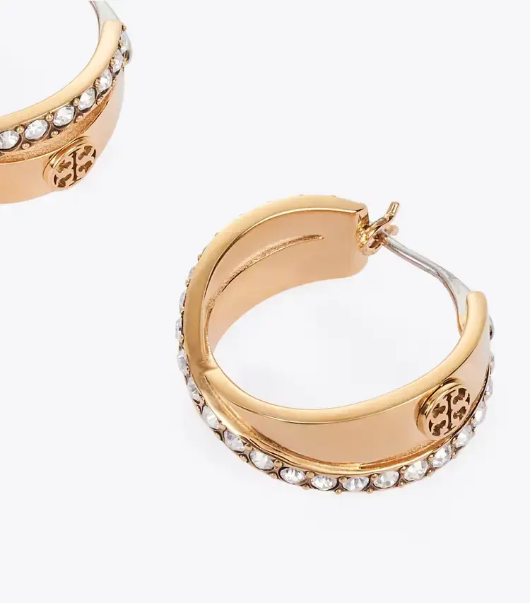 Icon PavÉ Double Hoop Earring - Image 2