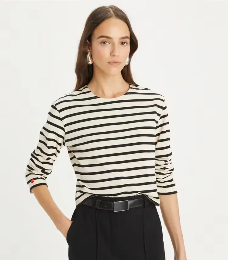 Scrunched Sleeve T-Shirt - Image 2