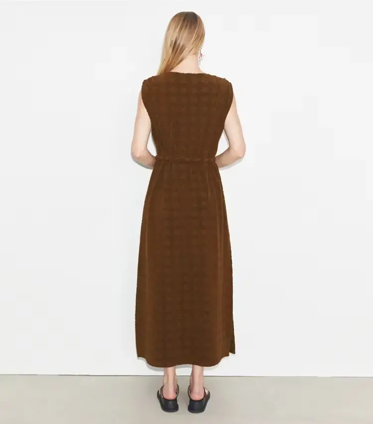 Terry Jacquard Maxi Dress - Image 3