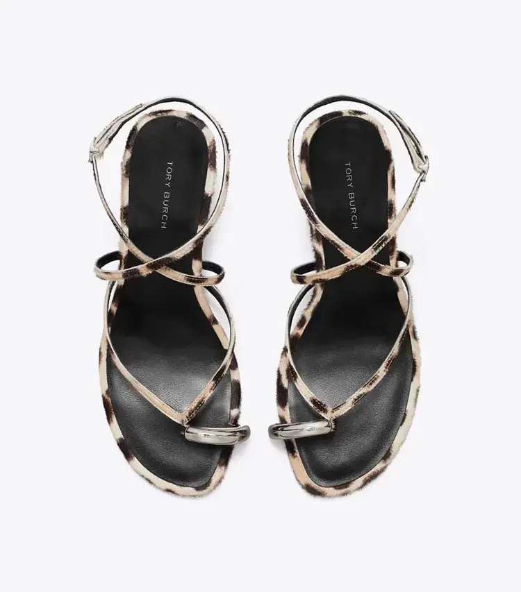 Pierced Strappy Heel Sandal 65Mm - Image 4