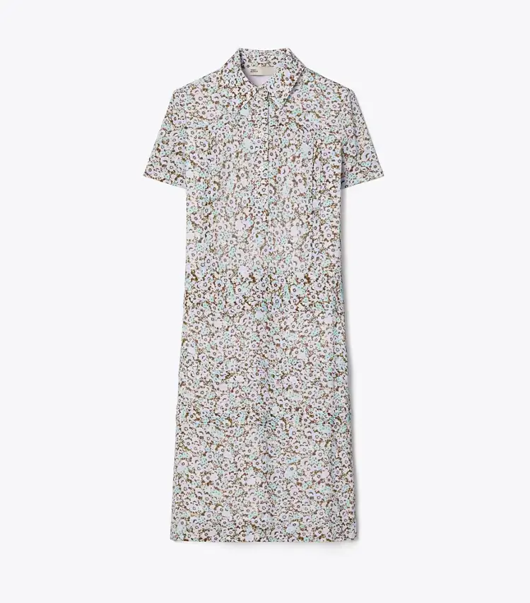 Printed Viscose Shirtdress