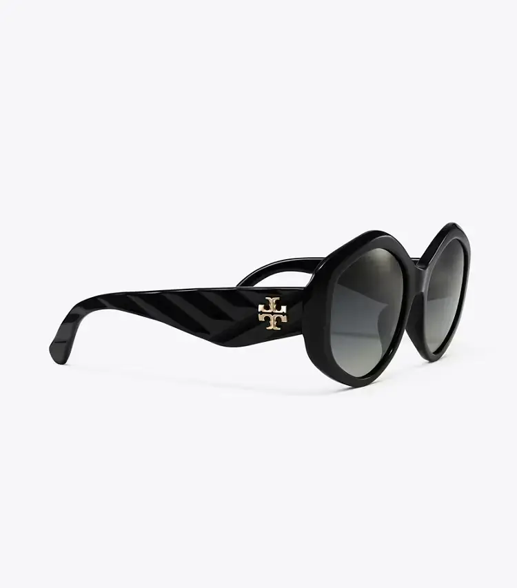 Kira Geometric Sunglasses - Image 2