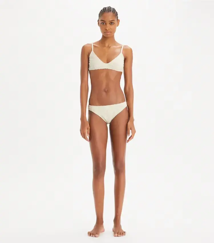 Terry Logo Bikini Top - Image 3