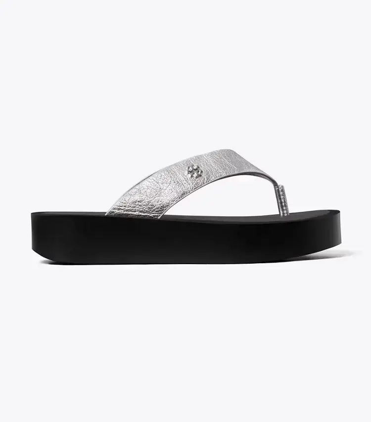 Leather Platform Flip Flop - Image 2