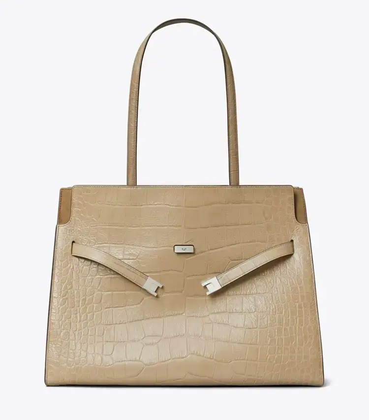 Lee Radziwill Embossed Tote - Image 3