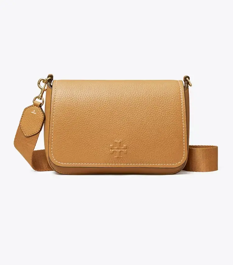 Leather Flap Crossbody - Image 2