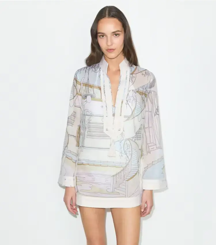 Printed Tory Tunic - Image 2