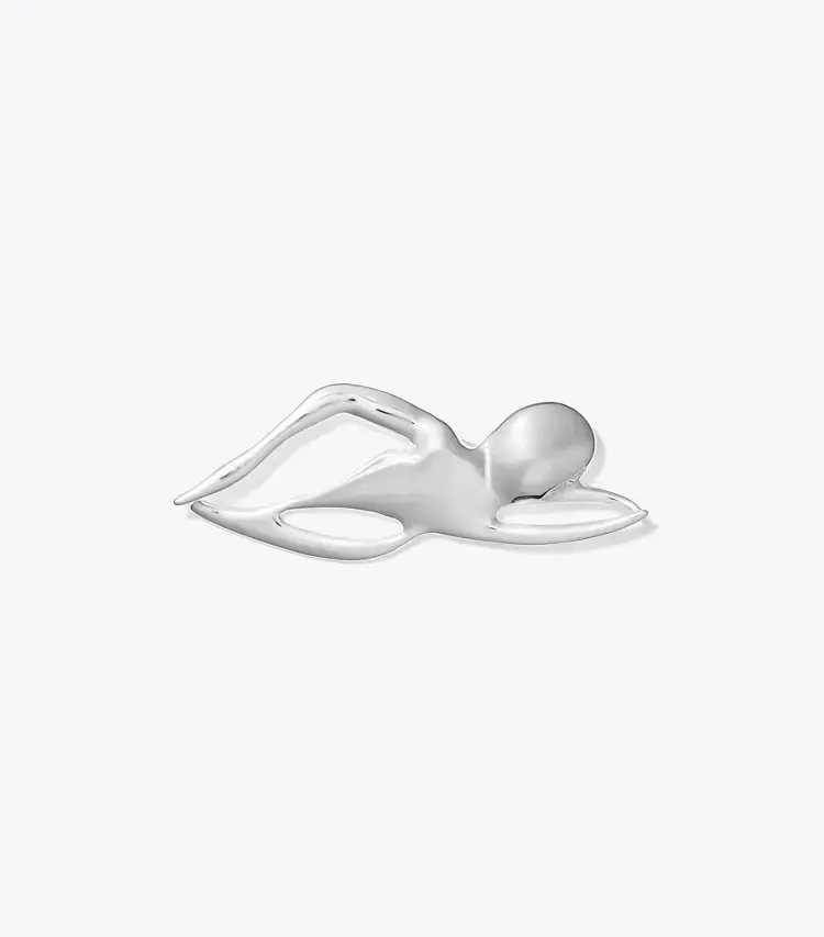 Swimmer Brooch