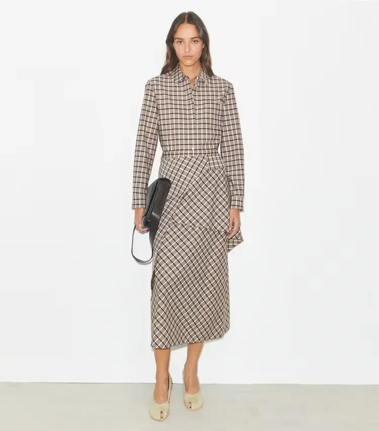Wool Wrap Skirt - Image 2