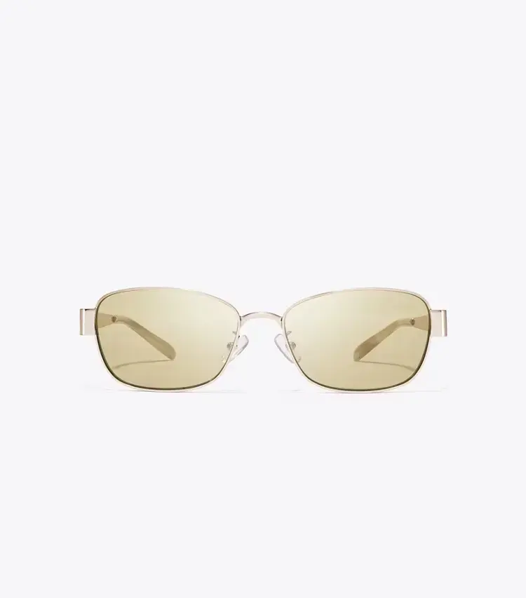 Miller Metal Rectangle Sunglasses