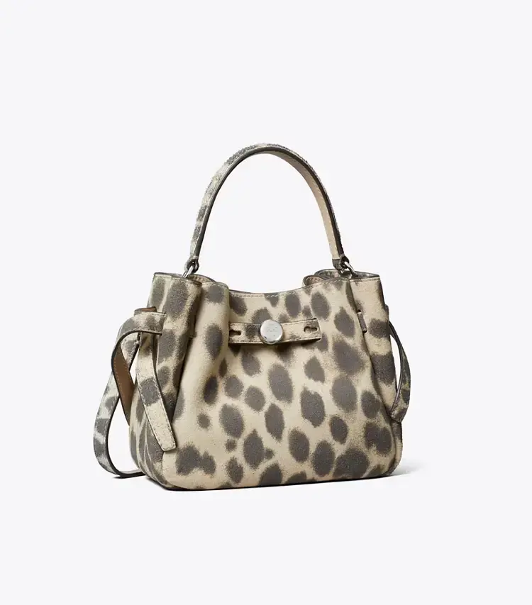 Mini Romy Suede Bucket Bag