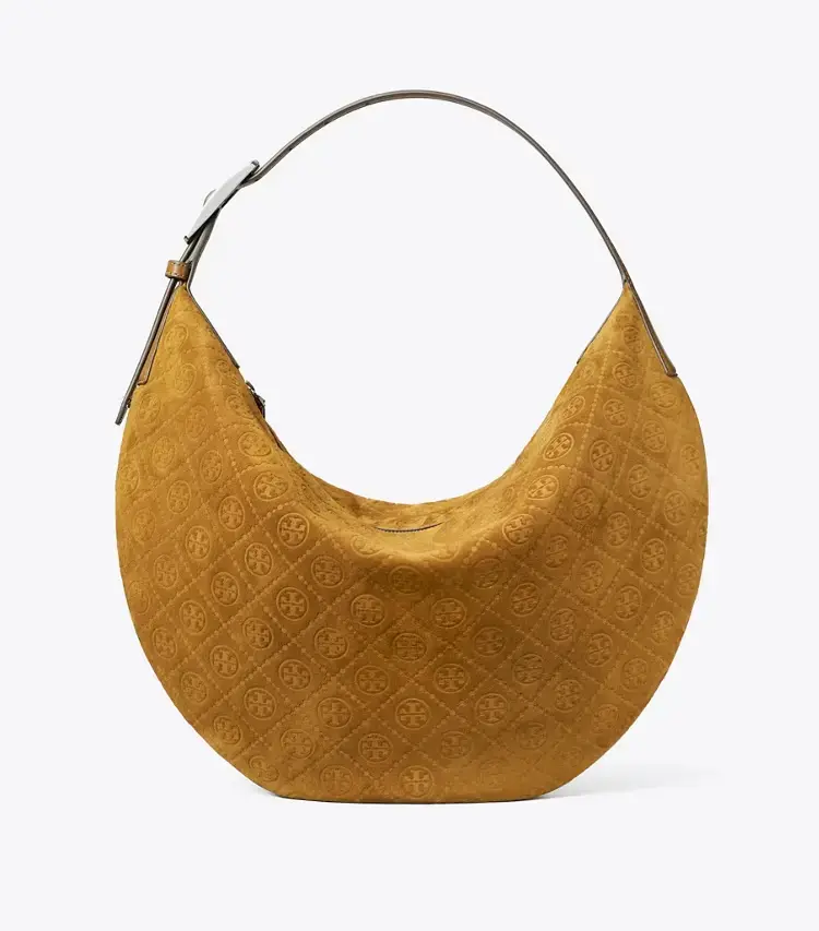T Monogram Suede Balloon Bag - Image 3