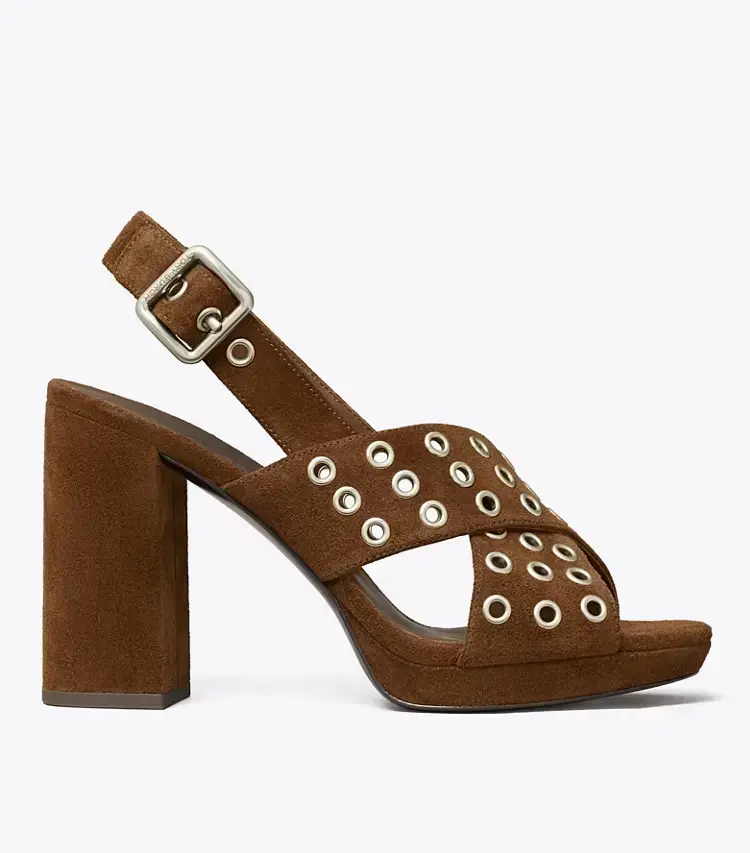 Cross-Band Heeled Sandal - Image 3