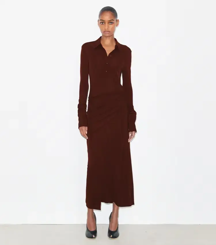 Jersey Shirtdress - Image 2