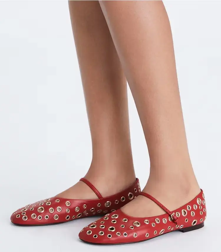 Eyelet Mary Jane Ballet - Image 2