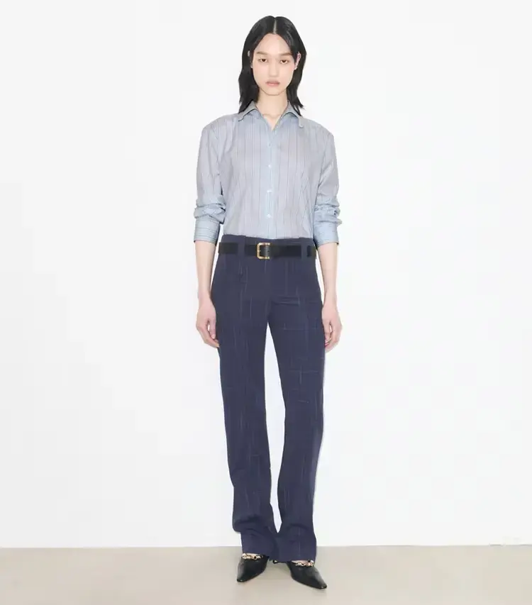 Striped Cotton Shirt - Image 3