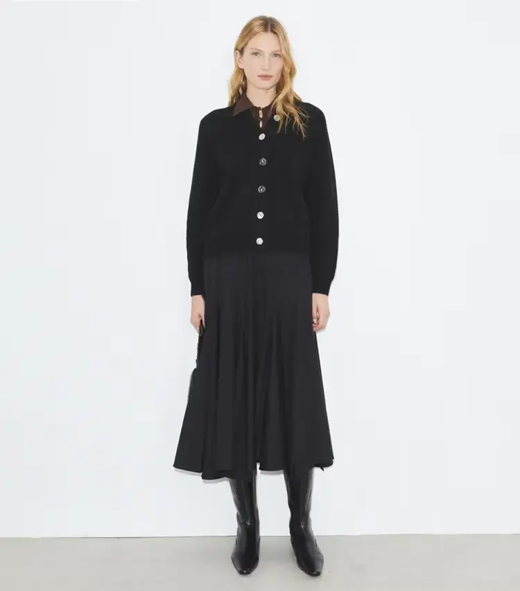 Merino Wool Cardigan - Image 3
