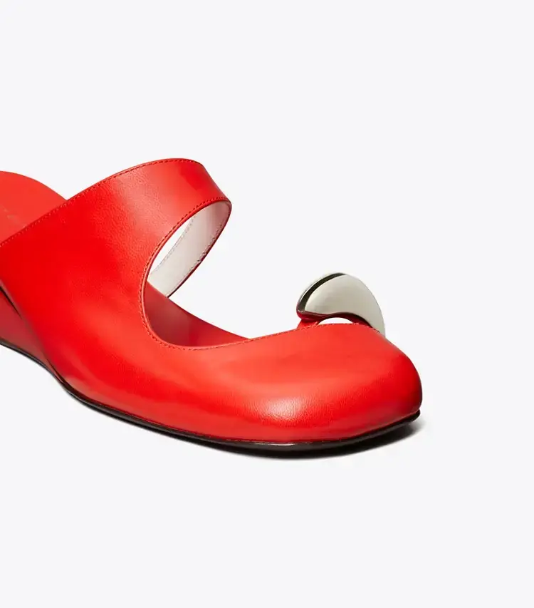 Pierced Mule Wedge - Image 4