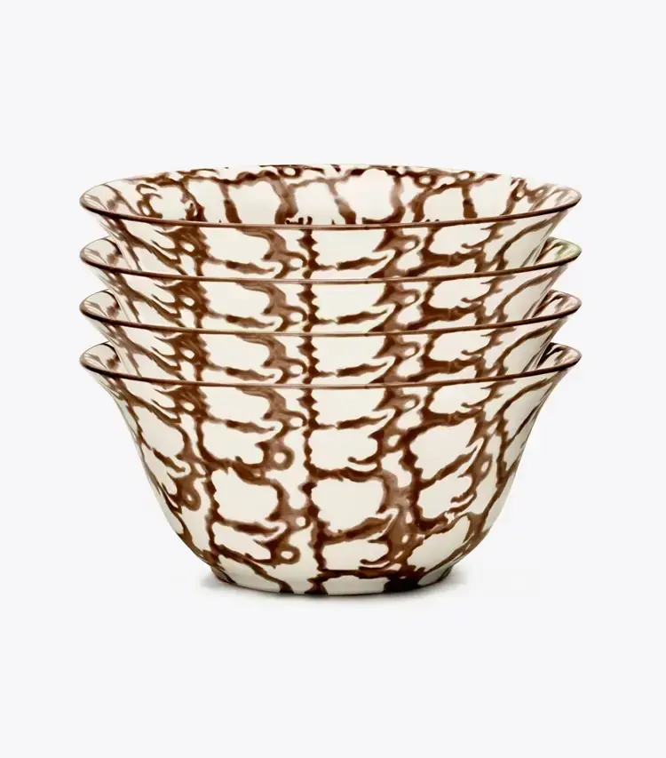 Spongeware Small Bowl, Set Of 4 - Image 2