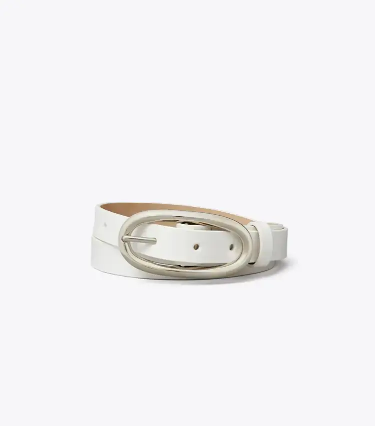 Pierced Large Buckle Belt