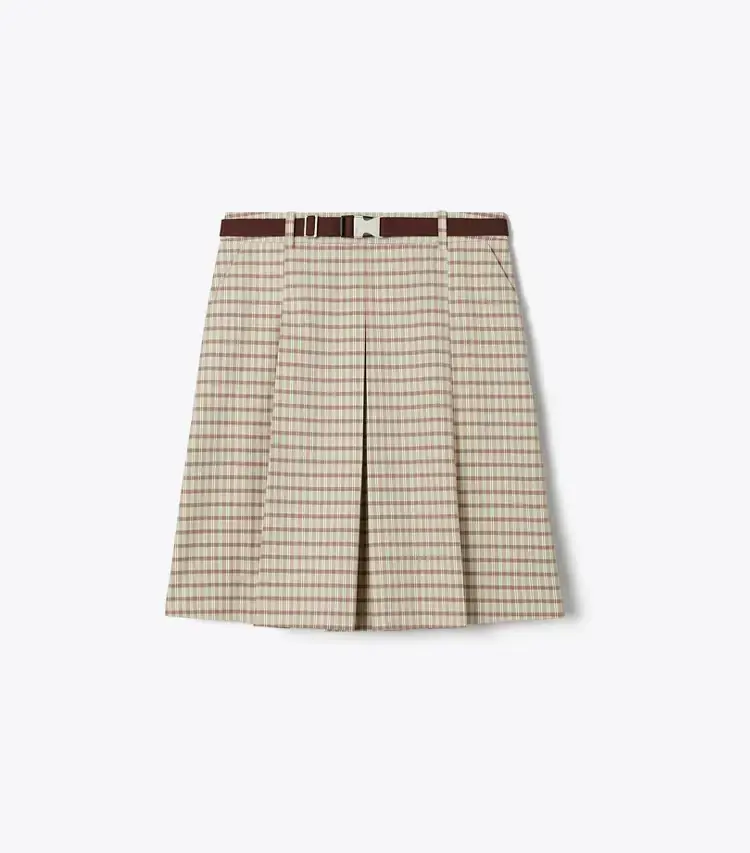 Plaid Golf Skirt
