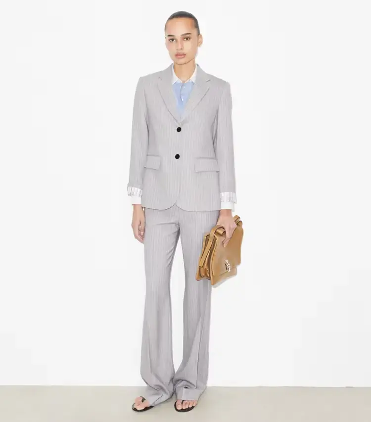 Viscose And Wool Blazer - Image 3