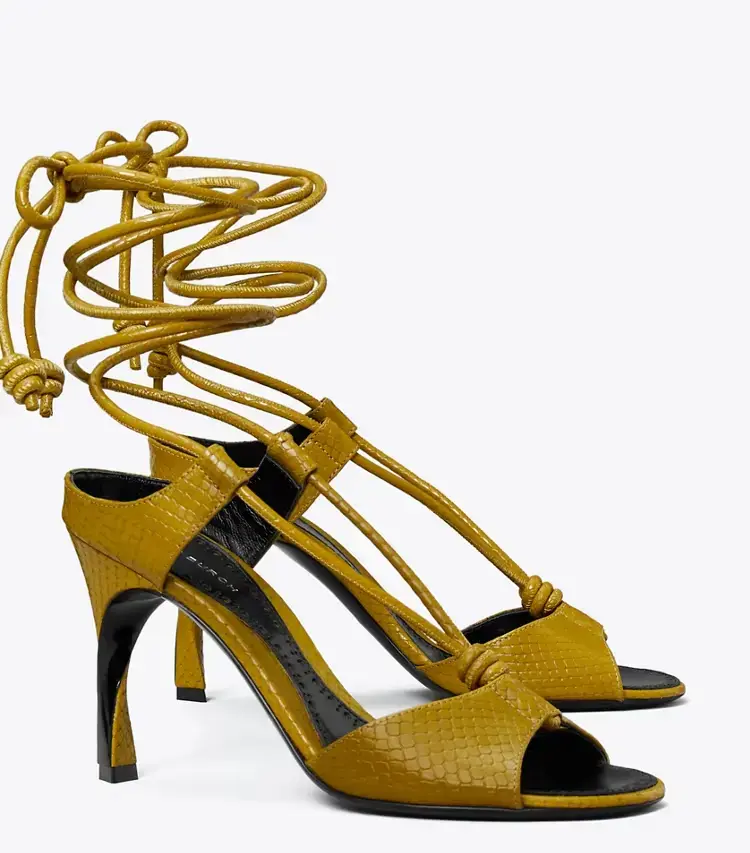Twisted Heel Sandal