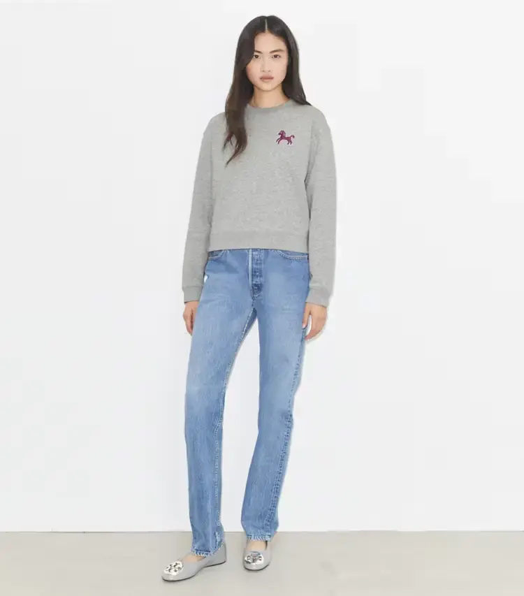 French Terry Pony Sweatshirt - Image 3