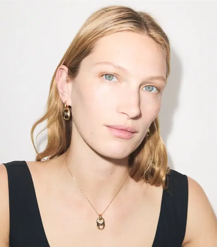 Gemini Link Pendant Necklace - Image 3