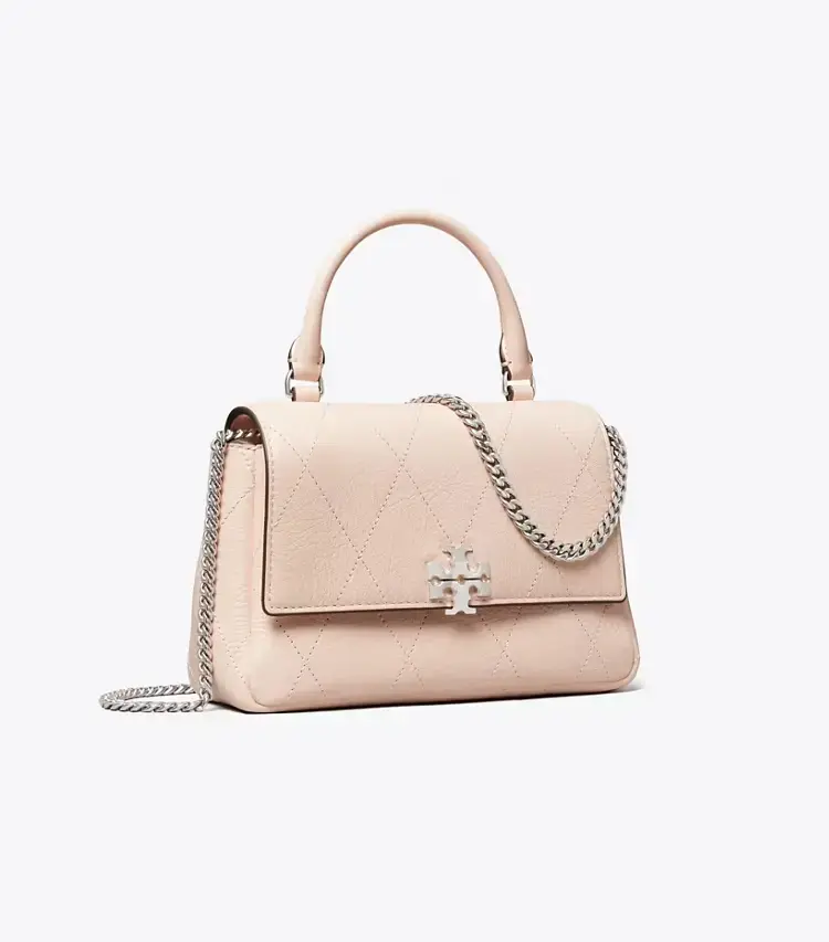 Mini Charlie Quilted Top-Handle Crossbody
